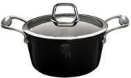 BerlingerHaus Royal Black Collection Casserole with marble surface 20cm BH-1676 - Casserole Pot