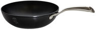 BerlingerHaus Royal Black Collection WOK Pan with Marble Surface, 28cm, BH-1679 - Wok Pan