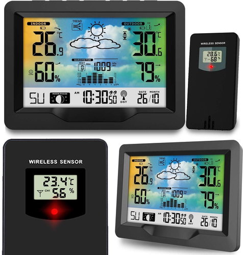 Berdsen BD-901, black - Weather Station - Main image