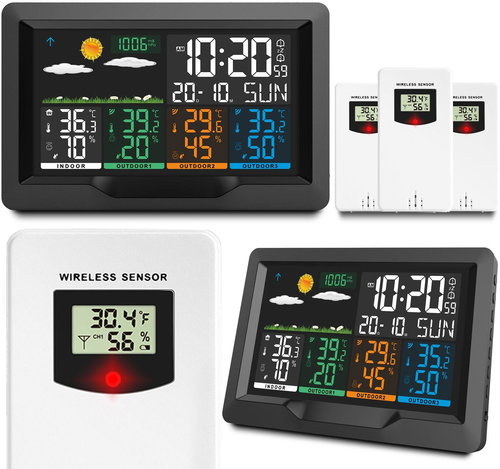 Berdsen BD-904, black - Weather Station - Main image