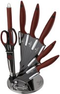 BerlingerHaus 8pcs Knife Set with stand, Forest Line - Knife Set