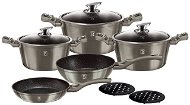 Berlinger Haus Cookware Set 10pcs Carbon Metallic Touch Line - Cookware Set