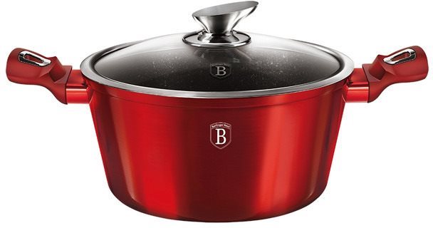 Berlinger Haus Burgundy Metallic Line edény 20 cm