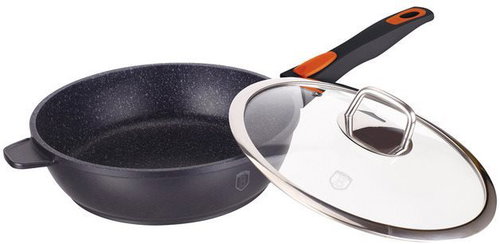 BerlingerHaus Pánev hluboká s poklicí 24cm Granit Diamond Line BH-1107 - Pánev - Hlavní obrázek