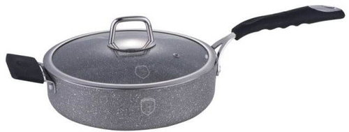 BerlingerHaus 24cm Deep Pan Grey Stone Touch Line - Pan - Main image