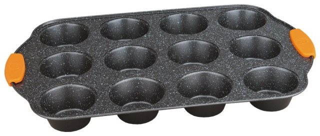 BerlingerHaus Muffin sütőforma 12 db Granit Diamond Line
