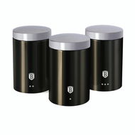 Berlinger Haus Cannister Set Carbon Metallic Passion 3pcs - Food Container Set