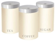 Berlinger Haus Cannister Set Cream Metallic Passion 3 pcs - Food Container Set