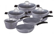 BerlingerHaus BH-1170 Gray Stone Touch Line 10pcs - Kitchenware Set