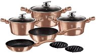 BerlingerHaus Copper Metallic Line 10pcs BH-1220 - Cookware Set