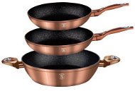 BerlingerHaus Copper Metallic Line Cookware Set 3pcs - Cookware Set