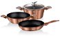 BerlingerHaus Copper Metallic Line 4pcs - Cookware Set