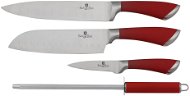 BerlingerHaus 4pcs knife set Velvet Line red - Knife Set