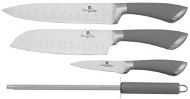 BerlingerHaus 4pcs knife set Velvet Line grey - Knife Set