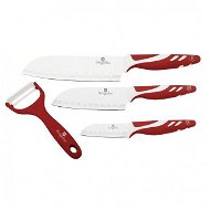 BerlingerHaus Set of santoku knives 4pcs Bianco red - Knife Set