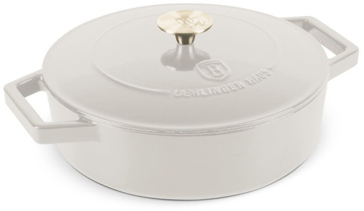 BerlingerHaus Sahara Collection öntöttvas, 26 cm-es, fedővel