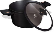 BerlingerHaus Monaco Collection Casserole with lid with titanium surface 20 cm - Casserole Pot