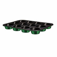 BERLINGERHAUS Muffin tin with titanium surface 12 pcs Emerald Collection - Baking Mould