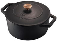 BERLINGERHAUS Pekáč litinový s poklicí 24 cm Black Rose Collection - Pekáč