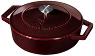 BERLINGERHAUS Cast iron pan with lid 26 cm Burgundy Line - Roasting Pan