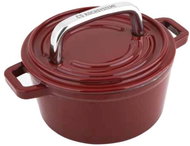 CS SOLINGEN Alpen s poklicí litinový 14 cm červený - Pekáč