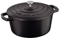 KELA Calido cast iron with lid 26 cm black - Roasting Pan