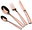 Cutlery set 24 pcs stainless steel Rosegold Metallic Line