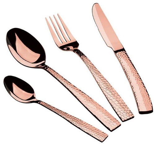 BERLINGERHAUS Cutlery set 24 pcs stainless steel Rosegold Metallic Line - Cutlery Set - Main image
