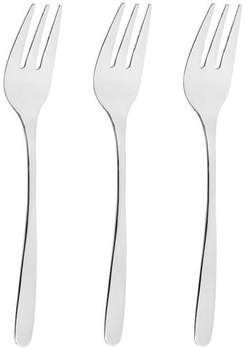 CS KOCHSYSTEME Stainless steel dessert fork set of 3 pieces Edlon - Cutlery Set - Main image