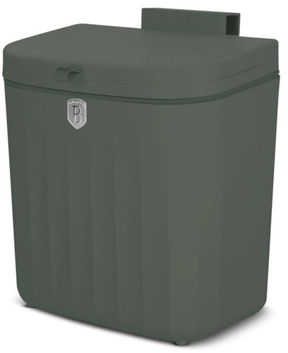 Berlingerhaus BH-8889 Hanging 7L Matte Green Collection Main image Berlingerhaus BH-8889 Hanging 7L Matte Green Collection - Rubbish Bin - Main image