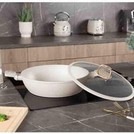 BERLINGERHAUS Pan with titanium surface and lid 30 cm Sahara Collection - Pan