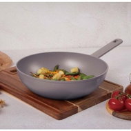 BERLINGERHAUS Wok pan with titanium surface 28 cm Taupe Collection - Wok Pan
