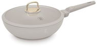 BERLINGERHAUS Wok pánev s titanovým povrchem a poklicí 30 cm Sahara Collection - Pánev wok
