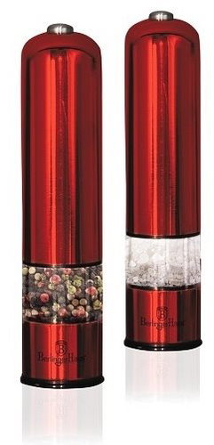 BerlingerHaus Pepper and Salt Electric Grinder Burgundy Metallic Line - Grinder - Main image