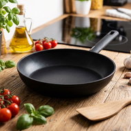 BerlingerHaus Matte Black Collection Pánev na ryby s titanovým povrchem 35 × 25 cm - Pánev