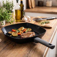 BerlingerHaus Antracit Collection Grill pan with titanium surface 28 cm - Pan