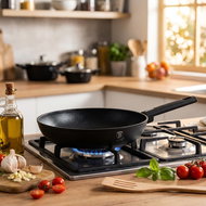 BerlingerHaus Matte Black Collection Pan with titanium surface 24 cm - Pan