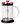 Tea French Press 350ml Burgundy Metallic Line