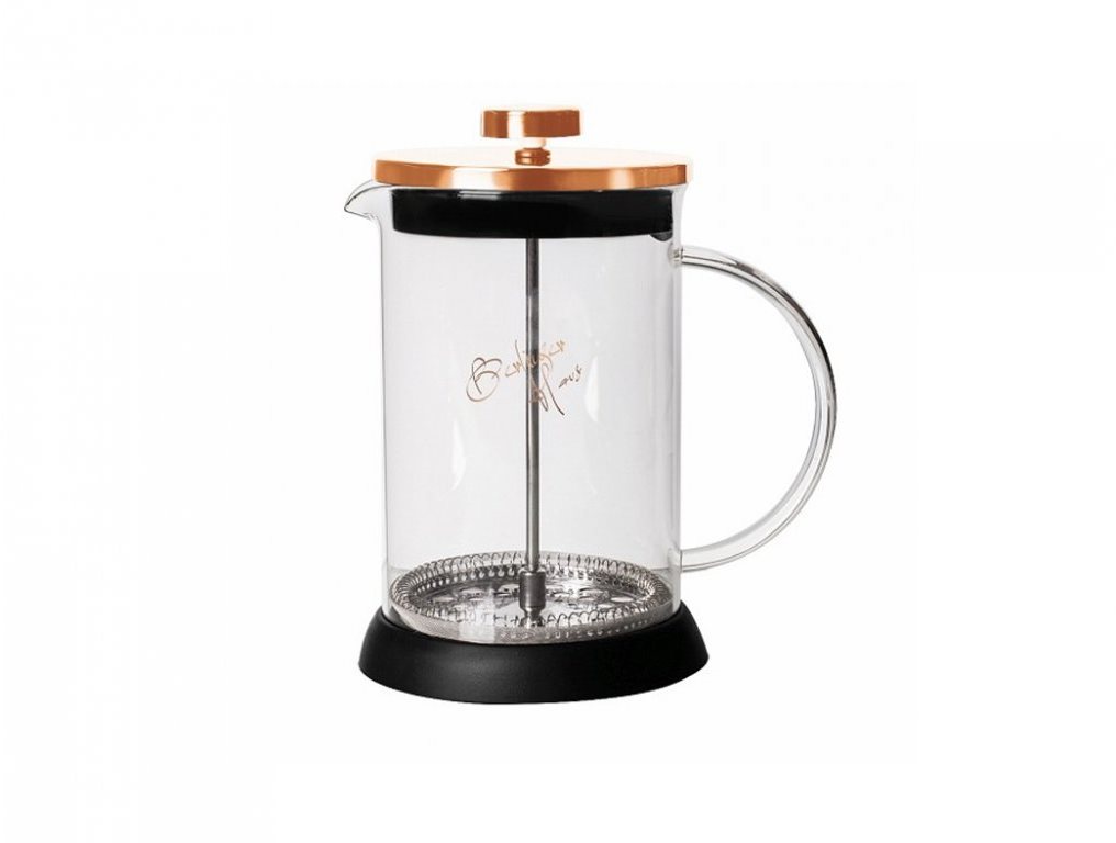BerlingerHaus French Press 600 ml tea/kávéfőző Rosegold Metallic Line