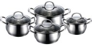 Bergner Gourmet Set of Pots 8 pcs - Cookware Set