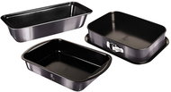 BERLINGERHAUS Baking tray and baking moulds with titanium surface set of 3 Carbon PRO Line - Baking Mould