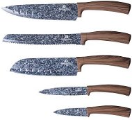 BerlingerHaus Sada nožů ve stojanu nerez 6 ks Forest Line BH-2160
 - Sada nožů
