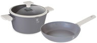 BerlingerHaus Aspen Collection 3 piece cookware set with titanium surface - Cookware Set