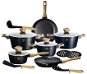 BerlingerHaus Set of Dishes EBONY Line Maple 15 pcs - Cookware Set