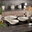 Pans with titanium surface 3 pcs