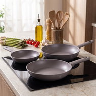 BerlingerHaus Taupe Collection Set of pans with titanium surface 3 pcs - Cookware Set