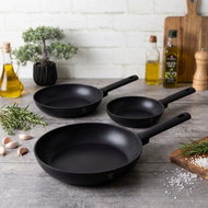 BerlingerHaus Monaco Collection Set of 3 pans with titanium surface - Cookware Set