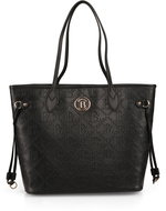 Bertoo Ginevra black logo/gold - Handbag