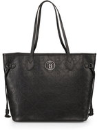 Bertoo Ginevra black logo/grey - Handbag