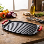 BERLINGERHAUS non-stick grill plate 47 cm Burgundy Edition - Grill Plate